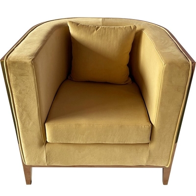 Nordic Light Luxury Simple Modern Kain Sofa Ruang Tamu Lobi Hotel Single Double Triple
