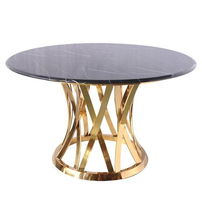 Harga bagus Meja makan modern sederhana ringan gaya mewah marmer persegi panjang untuk meja dan kursi furnitur ruang makan on line
