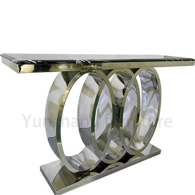 Harga bagus 50-60kg Meja Teh Bergaya Baja Bulat Halus Untuk Lebar Industri 40cm on line