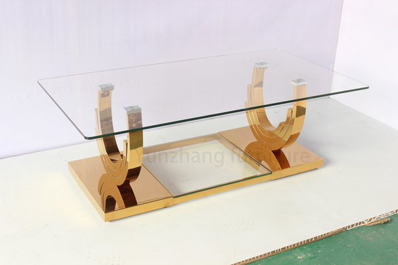Lemari unit TV mewah stand TV modern dan meja kopi dengan laci untuk furnitur ruang tamu