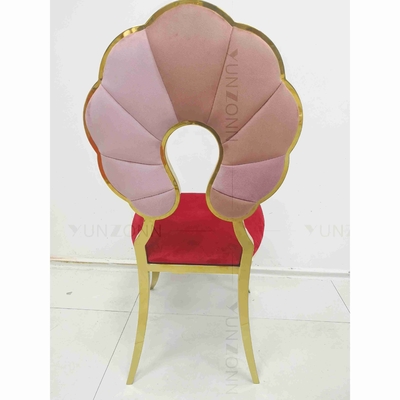 Hot-Sale Kursi Warna-warni Fashion Baru dengan desain belakang Bisa Ditumpuk Untuk Perjamuan