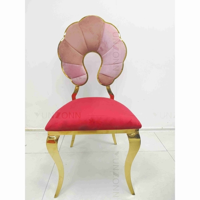 Hot-Sale Kursi Warna-warni Fashion Baru dengan desain belakang Bisa Ditumpuk Untuk Perjamuan