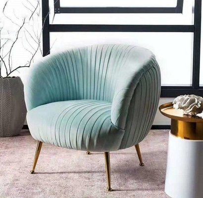 Kursi Sofa Santai Kursi Ruang Makan Empuk Kaki Lurus Spons Elastis Tinggi