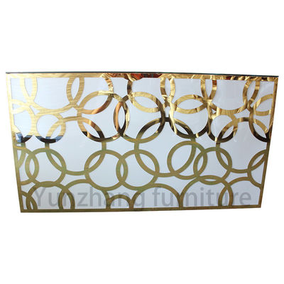 Harga yang bagus Meja Konsol Tinggi Bar Mewah Kustom Untuk Hotel Dan Perjamuan OEM on line