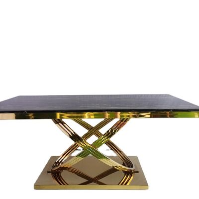 Harga yang bagus 60 inci lebar meja makan putih 100 lbs Berat bahan marmer on line