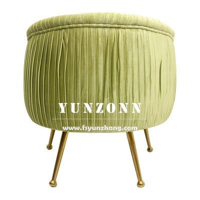 Harga yang bagus Kursi Sofa Tunggal Mulia Spons Kepadatan Tinggi Untuk Perabot Ruang Tamu on line