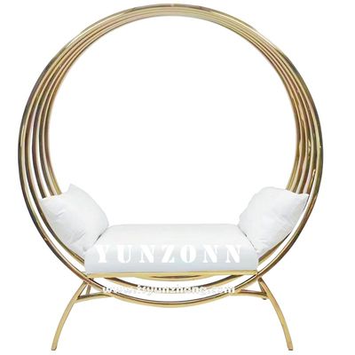 Harga yang bagus Klasik Pernikahan Sepasang Sofa Set Putaran Pernikahan Tahta Kursi sangkar burung on line