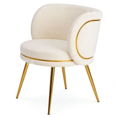 Harga bagus Diskon Pernikahan Mewah Modern Stainless Steel Kursi Santai Pernikahan Emas yang Dapat Ditumpuk on line