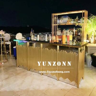 Harga bagus Dekorasi Bar Mewah Acara Pernikahan Rumah Pesta Keluarga Meja Mini bar Konter on line