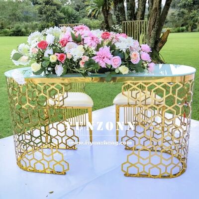 Harga bagus Hot Sale Meja Oval Mewah Desain Kerongkongan Baja Rinsing Modern Untuk Makan Di Luar Hotel dan Dapur Penggunaan Pernikahan on line